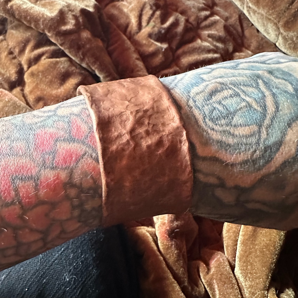 Brutalist Copper Bracelet
